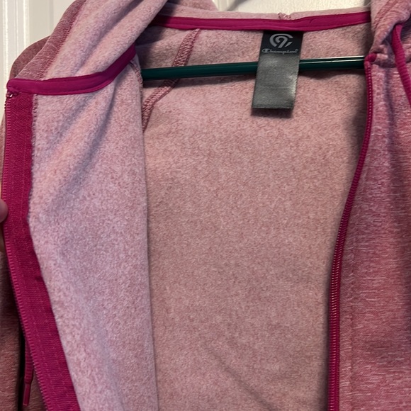 New W/O tags Women's zip up hooded sweatshirt. - Picture 4 of 5